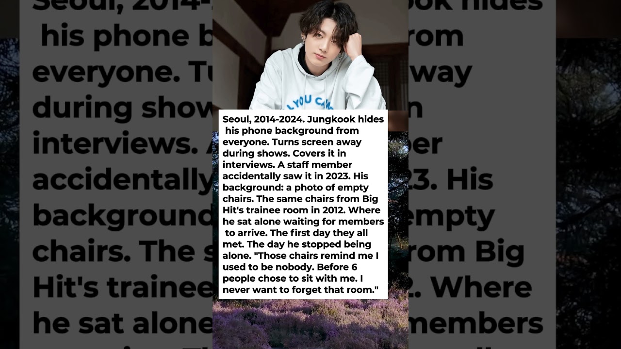 What BTS Jungkook's Phone Background Has Been Since 2014 That He Hides From Everyone Was Leaked