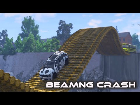 Cars vs Rollercoaster Bridge | BeamNG.drive | 🔥 Best Moments