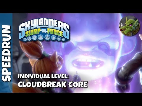 Cloudbreak Core (Super Evil Kaos) in 5:02 (loadless) | Skylanders: Swap Force IL Speedruns