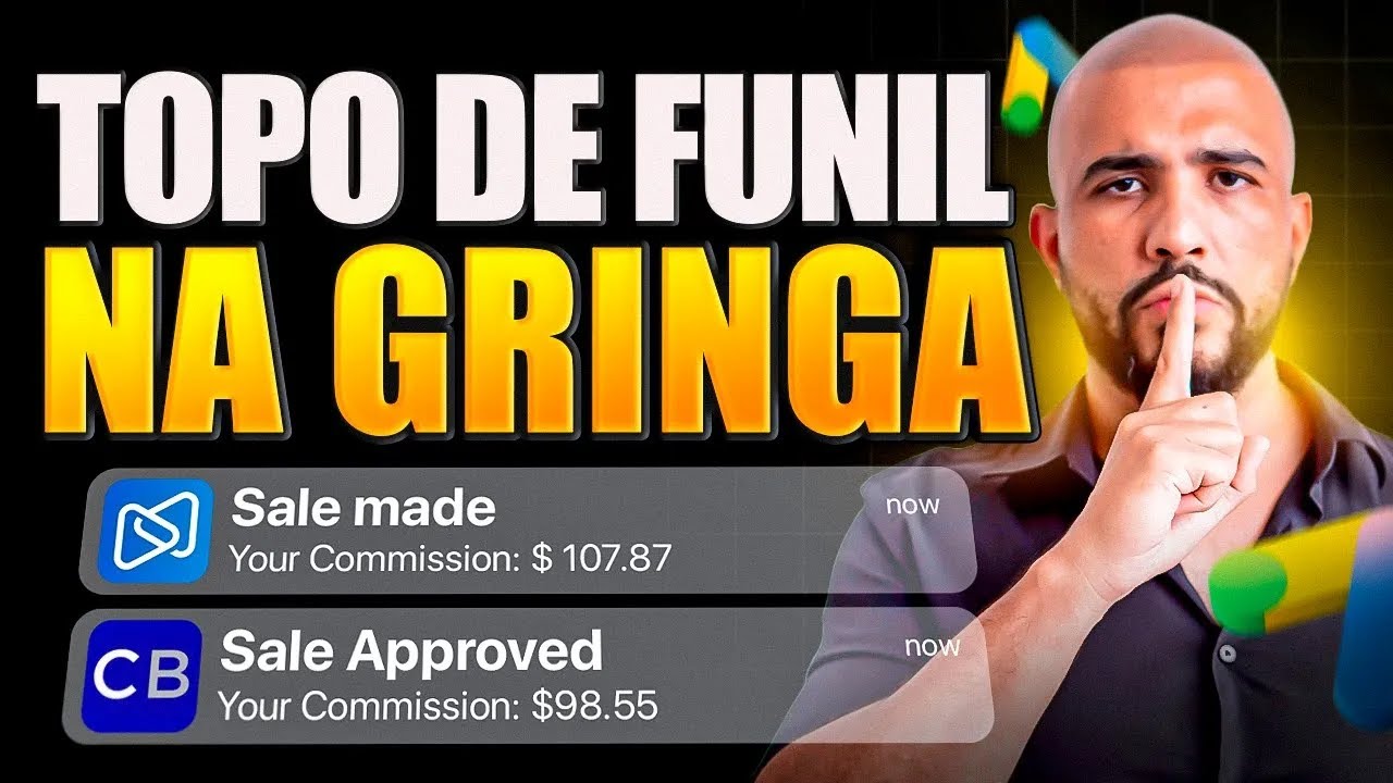 [NOVA ESTRATÉGIA] TOPO DE FUNIL NA GRINGA - ESTRATÉGIA DE DISPLAY PARA GRINGA