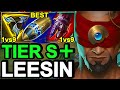 Wild Rift China Lee Sin Jungle - 21KILL 1vs9 Best Solo Carry Champion - Sovereign Solo Rank Gameplay