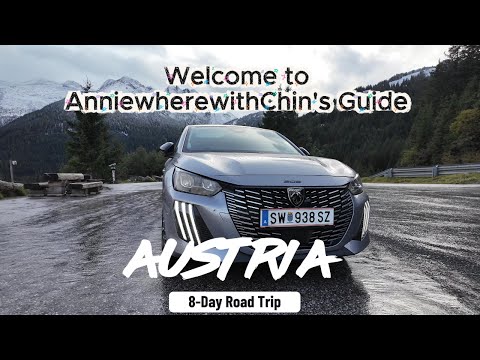 Driving in Austria in 4K | Car Rental | 8 day road trip | Austria | Hallstatt