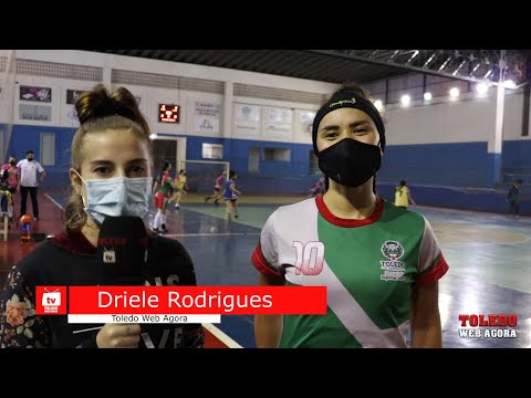 AFETO SMEL ITAIPU TOLEDO ESTRÉIA FORA DE CASA NA PRATA FEMININO DE FUTSAL