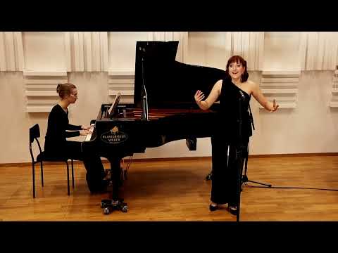 "Wie nahte mir der Schlummer"(Agathe, aus "Der Freischütz" von Weber), Julie Sekinger