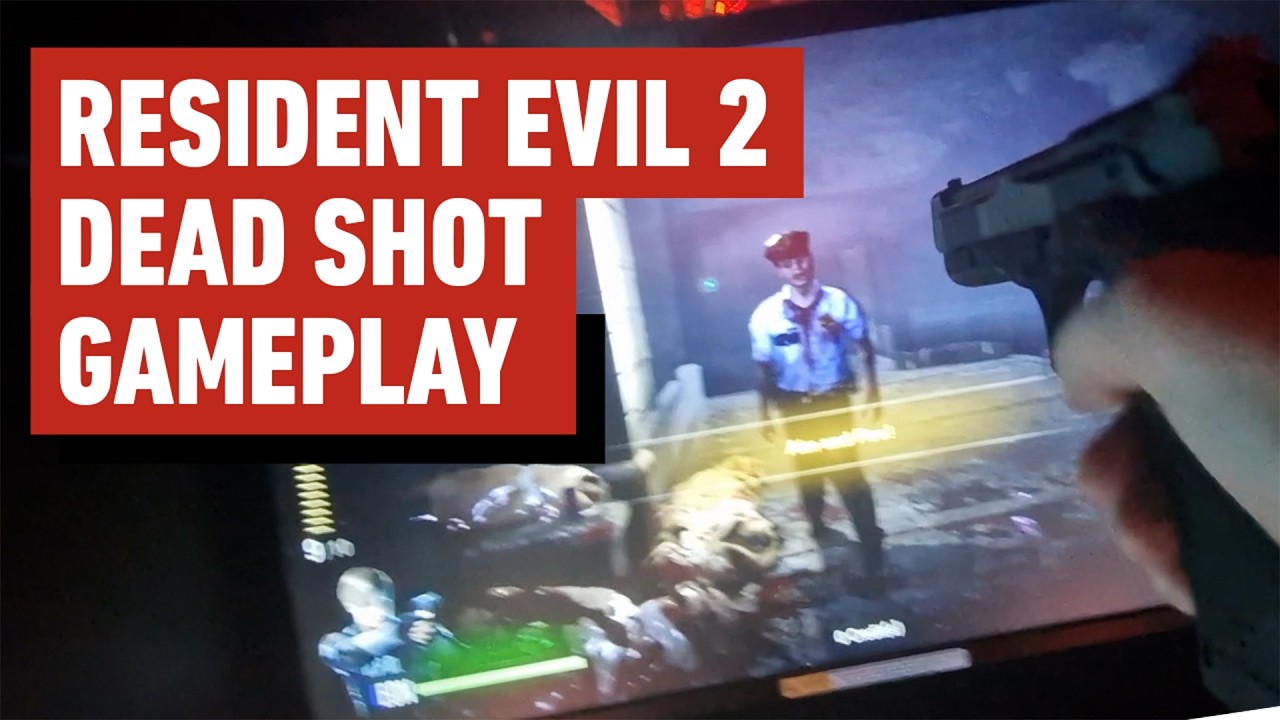 Resident Evil 2: Dead Shot Gameplay - RE2 Remake Arcade Light-Gun Shooter - YouTube