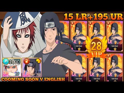 Konoha Legend P-Server VIP 28 + 15 LR + 195 UR + 187M Gold And More