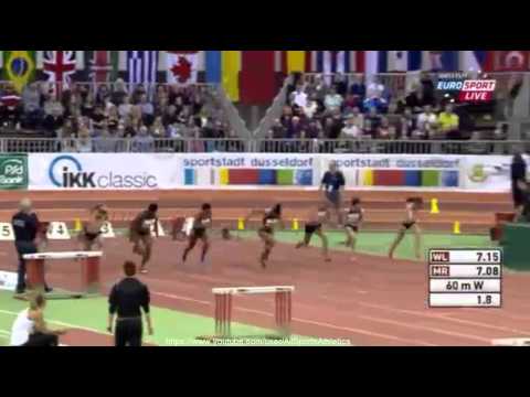 Dusseldorf Meeting 2015 - Carina Horn 7.27 - Women's 60 Metres Semi Final 1