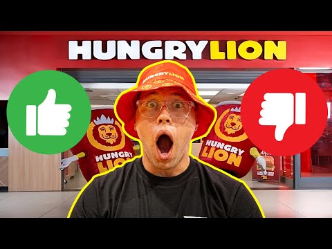 American Tries South Africa’s “Better KFC” – Hungry Lion Review! 🍗