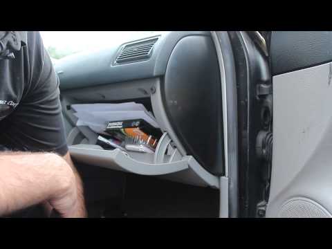 Mk4 Golf and Jetta Glove Box Panel Removal