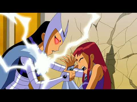 StarFire Vs BlackFire - Original Teen Titans[1080p]