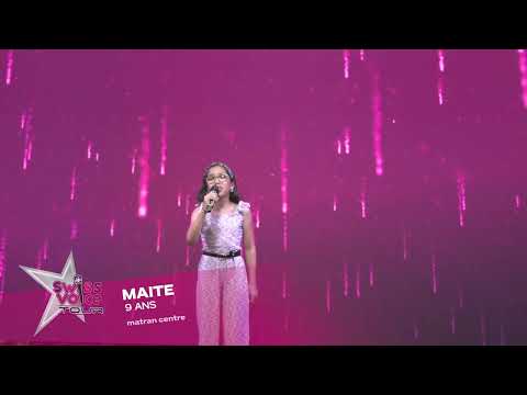 Maité 9 ans - Swiss Voice Tour 2022, Jura Centre Bassecourt