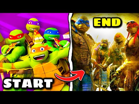 TMNT 2012 in 17 Minutes From Beginning to End | (full Story + Splinter back story) Explained