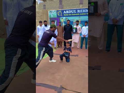 Taekwondo demonstration #shortsfeed #parkour #