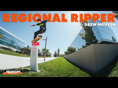 Treflip Insanity! Drew Nguyen Destroys the Streets | Regional Ripper