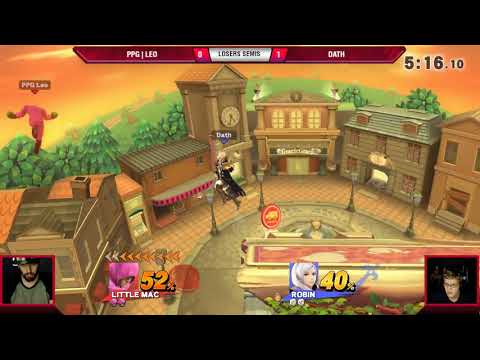 VS Weekly 8/3/17 - Losers Semis - Leo (Diddy) vs Dath (Robin) - Smash 4