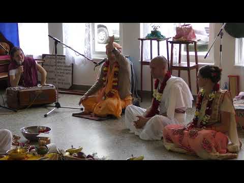 HH Kadamba Kanana Swami - wedding speech 02.07.2017, CZ translation