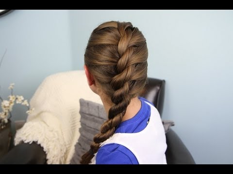 French Twist into Rope Braid | Back-to-School | Cute...