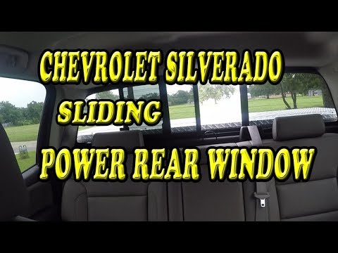 Chevy Silverado Back Window
