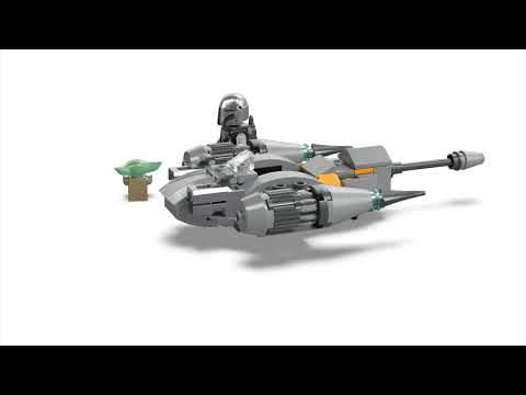 „LEGO® Star Wars™“ Mandaloriečio kovos erdvėlaivis N-1 – mažasis kovotojas (75363)