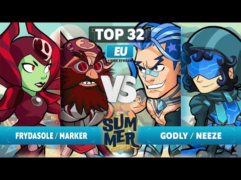 Godly & Neeze vs Marker & FryDasOle - Top 32 - Summer Championship 2023 - EU 2v2