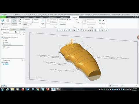 Quick Overview Demo   Creo Surfacing Solution   Demo Video   Creo Freestyle Design