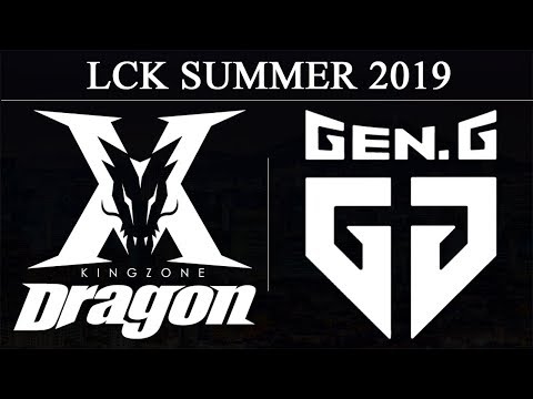 KZ vs GEN @Map2 | LCK Summer 2019 (7th June 2019)