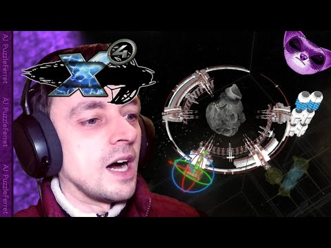 Making my station ugly! - X4 Hyperion Ep72