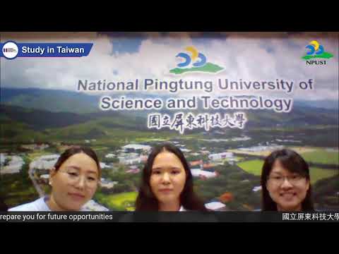 Estude em Taiwan - Universidade Nacional de Ciência e Tecnologia de Pingtung