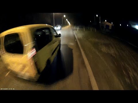 EDE-444 Összesen EGY autó jött szembe - There was only ONE oncoming car