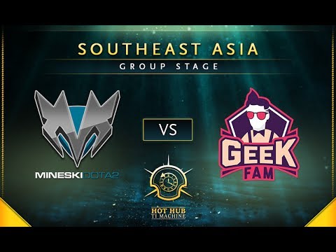 Mineski vs Geek Fam - TI7: SEA Regional Qualifiers Group Stage - @BreakyCPK @BTSGoDz