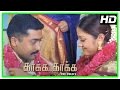 Kaaka Kaaka Movie Scenes Daniel Balaji Switches Guns Suriya And Jyothika Get Married