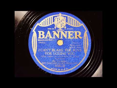 I CAN'T BLAME THE BOYS FOR LOVING YOU - ADRIAN SCHUBERT'S ORCHESTRA - Jack Kaufman vocal!