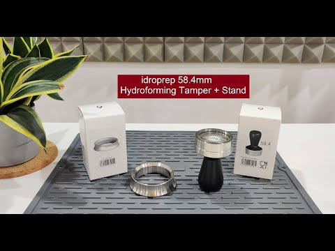 idroprep 58.4mm Hydroforming Tamper I Intro I Unboxing I Demo