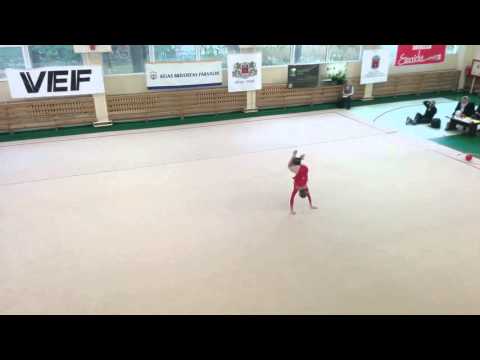 Riga Championship Arina Leina Day 1   ball