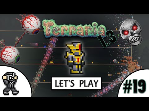 Terraria 1.3 Let's Play #19 (NORMAL MODE) Daedalus destruction