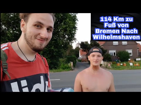 114 Km zu Fuß nach Wilhelmshaven (Tag 1/4) Bremen - Ochtum - Altenesch - Hörspe - Berne