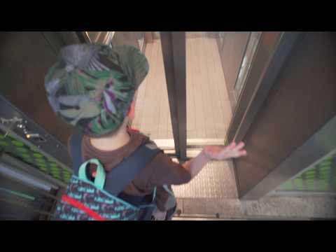 Sweden, Stockholm, Älvsjö Railway Station, 1X escalator, 1X elevator