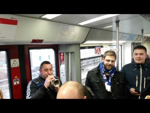 Union Berlin gegen Armimia Bielefeld S Bahn Fahrt