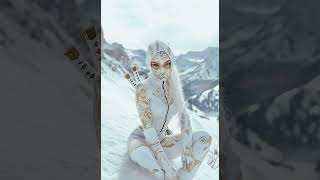 White ninja flying #foryou #warrior #fyp #rec #flying #girls #ninja