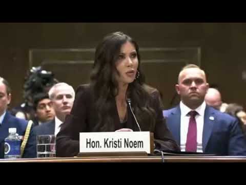 Fired Kristi Noem said Trump approved $220M running TV ads.  Kennedy: they're your name recognition