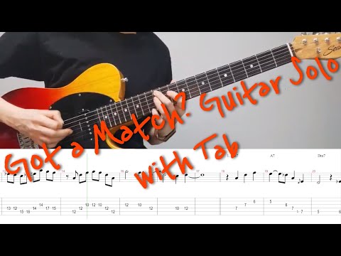Got a Match? - Chick Corea Guitar Solo with Tab