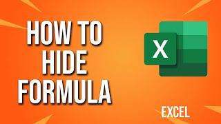 How To Hide Formula Excel Tutorial