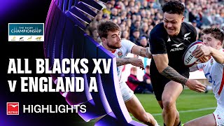 HIGHLIGHTS | All Blacks XV v England A | Bath, 2025 Thumbnail