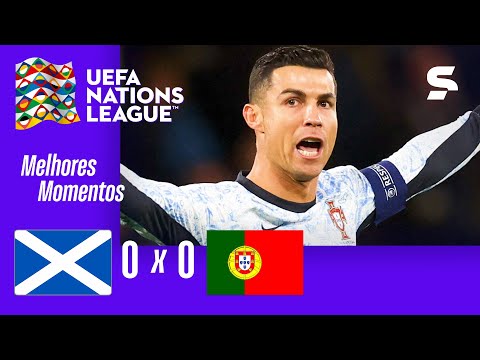 Gols e lances de Escócia x Portugal