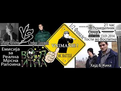 Orange Groove VS Stefan Popovic @VOSPITNA With AJS And Guests(Hajd&Zika)