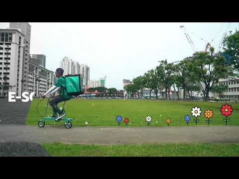 TRAILER | Food Delivery with The World's Lightest Travel Bike, CarryMe | Mighty Velo