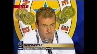 Alan Shearer unterschreibt bei Newcastle United (PK, 2006)