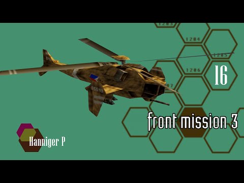 16 - Dagat Ahas, Clearing the Flight Deck || PS1 Front Mission 3 (Alisa Storyline) || Playthrough
