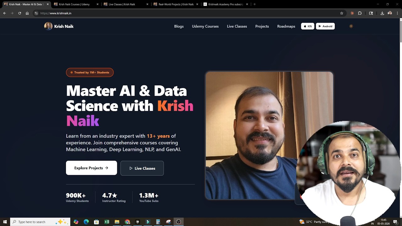 All You Need To Know About Krish Naik Academy