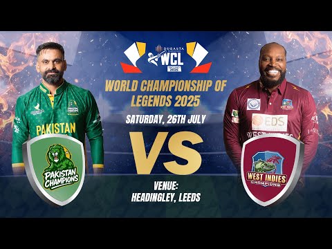 Pak Champions vs WI Champions | Akmal’s⚡113 Powers 49-Run Win! | Match Highlights | WCL S2 2025